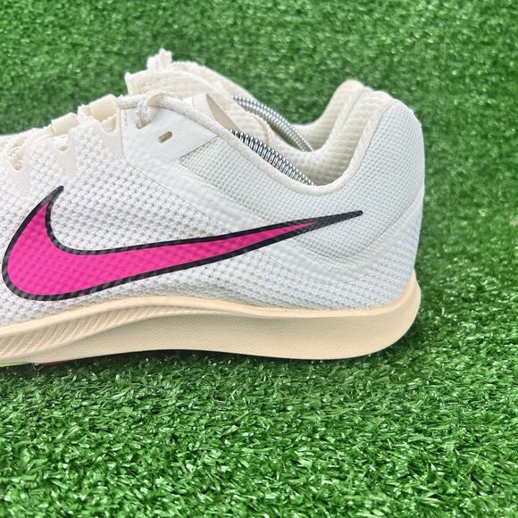 Nike Zoom Rival Track Field Distance Men's 12.5 Cleats w/ Spikes Pink DC8725-101 - Picture 10 of 17